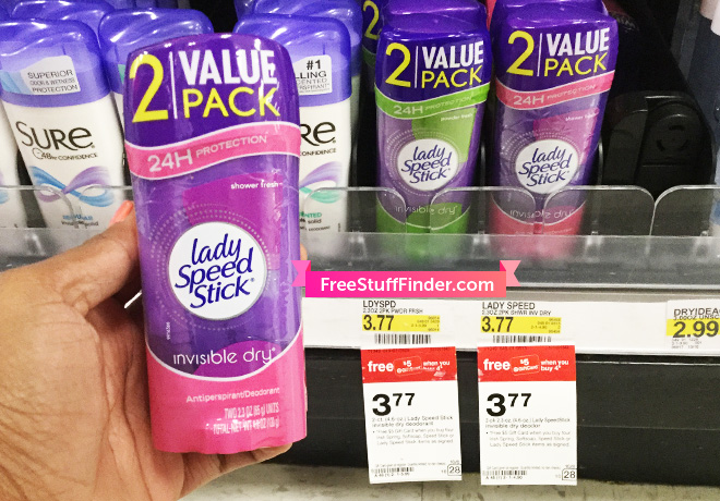 $2.02 (Reg $4) Speed Stick Twin Packs at Target (Just $1.01 Per Stick!)