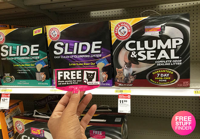 $7.49 (Reg $12) Arm & Hammer Cat Litter at Target + FREE Photo Session