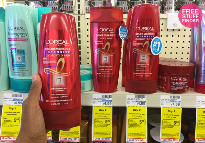 $0.49 (Reg $5) L’Oreal Hair Expert Shampoo and Conditioner at CVS