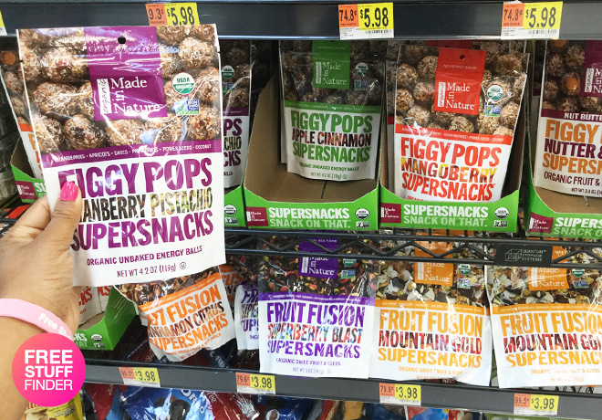 $1.99 (Reg $4) Made in Nature Super Snacks at Walmart (Print Now!)