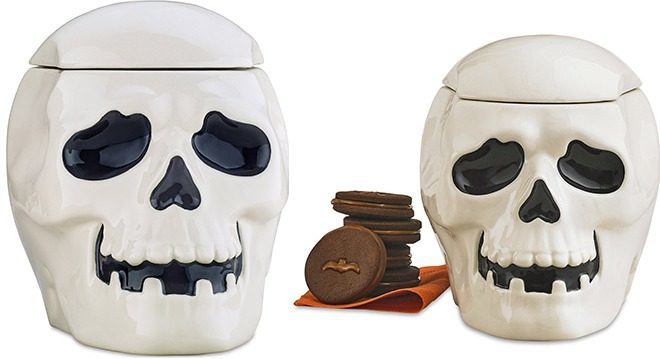 *HOT* $25 (Reg $50) Martha Stewart Skull Cookie Jar + FREE Shipping