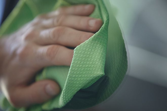 $2.39 (Reg $3.92) 2-Pack Microfiber Windshield & Glass Cloths