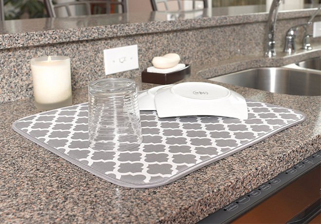 $5.63 (Reg $13) Microfiber Dish Drying Mat