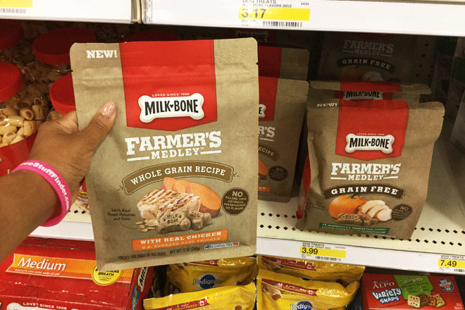 $1.19 (Reg $4) Milk-Bone Farmer's Medley Dog Treats at Target (Print Now!)