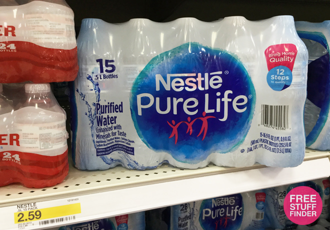 *HOT* $1.94 Nestle Pure Life Water at Target