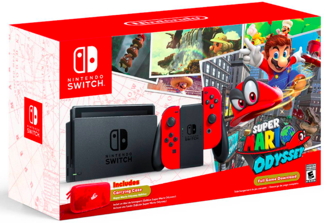 *HOT* Nintendo Switch Super Mario Odyssey Edition Bundle (In Stock NOW!)