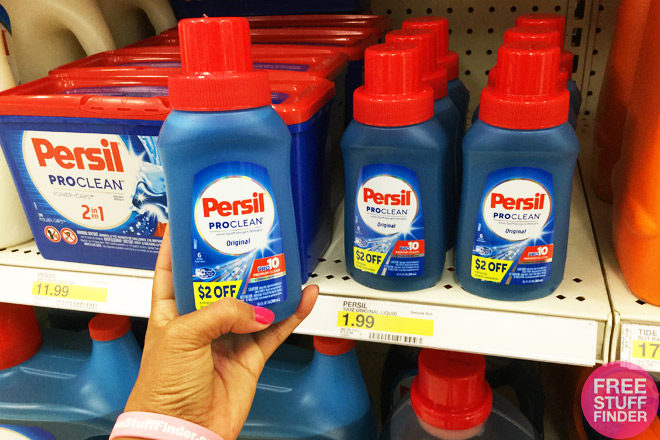 FREE Persil Laundry Detergent at Target (PRINT NOW!)