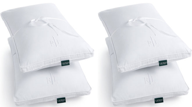 $8.99 (Reg $50) Twin Pack Ralph Lauren Pillows + FREE Store Pickup