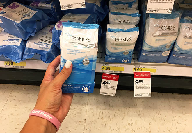 $1.35 (Reg $4.69) Pond's Towelettes at Target (Today Only!)