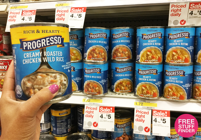 $0.92 (Reg $1.72) Progresso Soup at Target