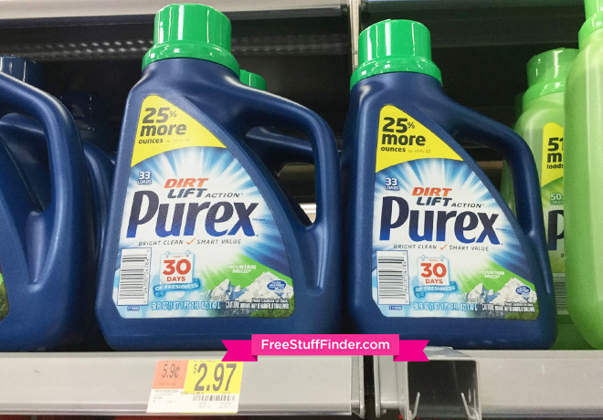 $1.97 Purex Detergent at Walmart (Print Now!)