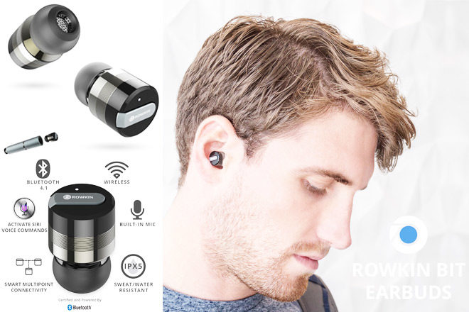 *HOT* $79.99 (Reg $220) Rowkin Wireless Earbuds + FREE Shipping (Today Only!)