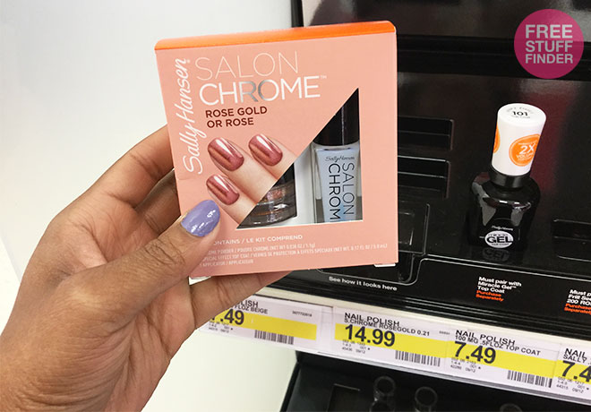 *HOT* $1.79 (Reg $15) Sally Hansen Chrome Nail Kit at Target