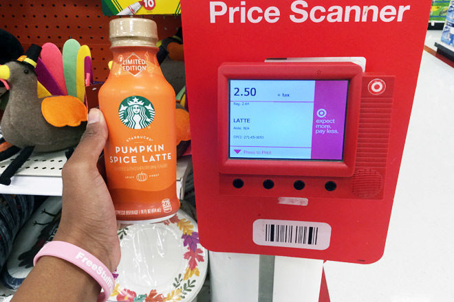 $1.72 (Reg $2.64) Starbucks Pumpkin Spice Latte Bottle at Target