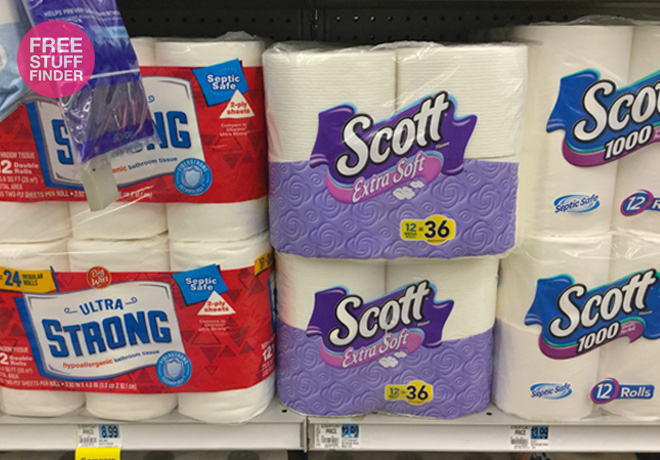 $2.99 (Reg $13) Scott Bath Tissue, Paper Towels and Kleenex Bundle at Rite Aid