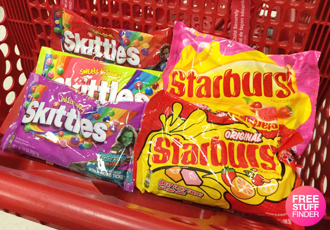 RUN! $0.33 Skittles & Starburst Bags at Target (Today Only!)