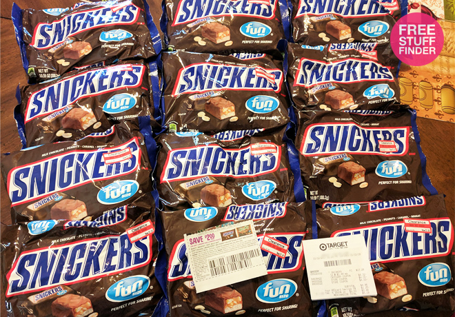 *HOT* Clearance Find: $0.41 (Reg $3) Snickers Fun Size Candy at Target