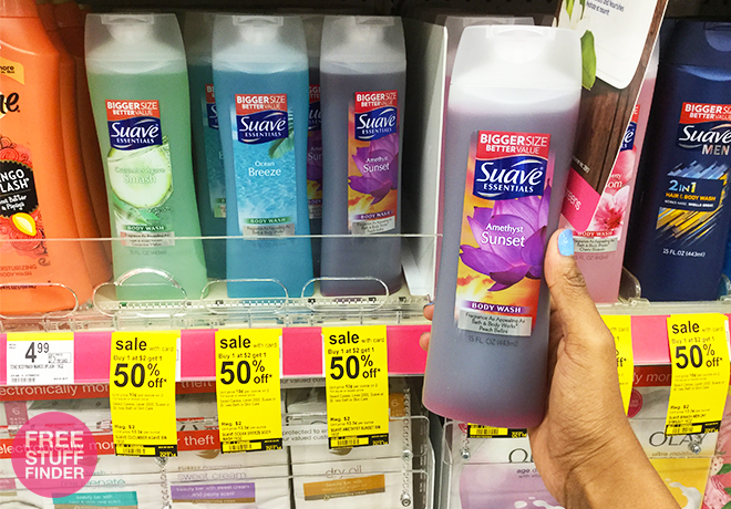 $1.13 (Reg $2) Suave Body Wash at Walgreens