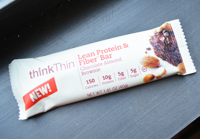 $1.07 Per ThinkThin Chocolate Almond Brownie Bar + FREE Shipping