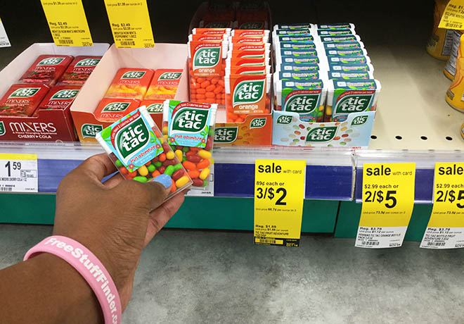 *HOT* FREE Tic Tac Single Packs at Walgreens + $0.25 Moneymaker