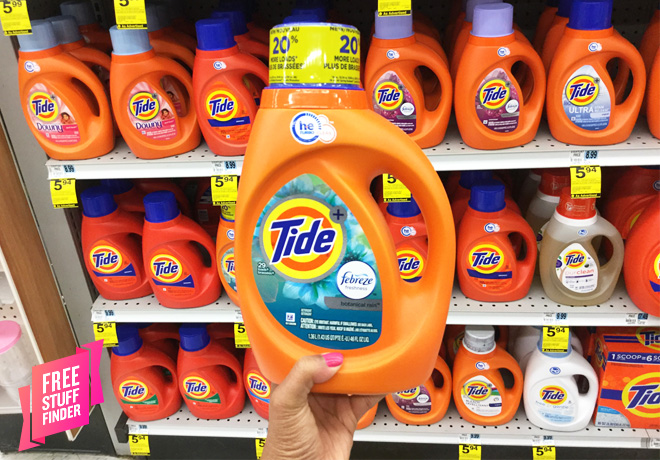 $1.95 (Reg $9) Tide Detergent at Rite Aid