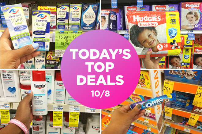 Today's Top Deals: Moneymaker Huggies Diapers, Eucerin Lotion, Candy, & More!