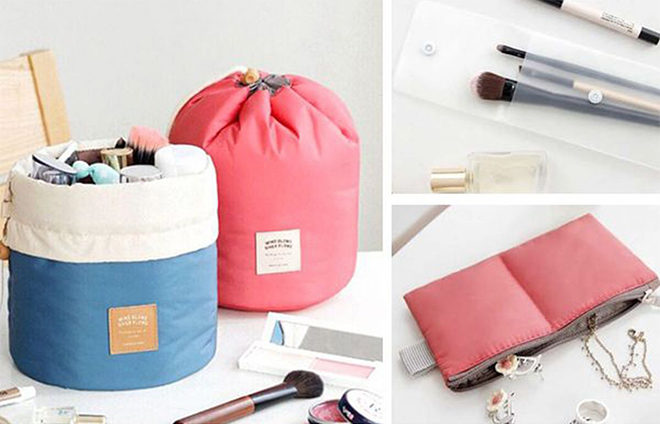 *HOT* $6.99 Travel Cosmetic Bags (Set of THREE!)