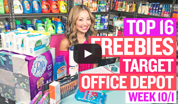 NEW VIDEO: TOP 16 Deals at Target & Office Depot (Week 10/1 - 10/7)