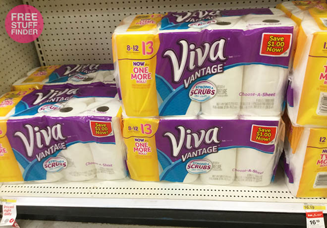 $6.29 (Reg $16) Viva Paper Towels at Target