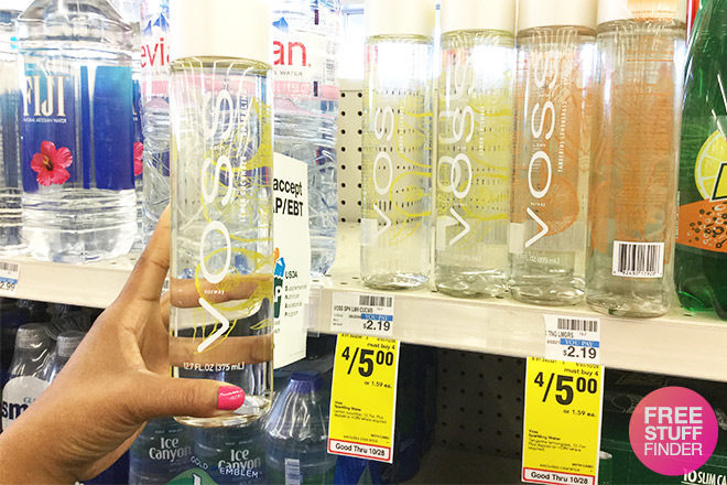 $0.75 (Reg $2.19) Voss Sparkling Water at CVS