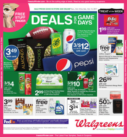 *HOT* Walgreens Ad Preview (Week 10/8 – 10/14)