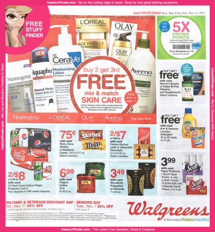 *HOT* Walgreens Ad Preview (Week 11/5 – 11/11)