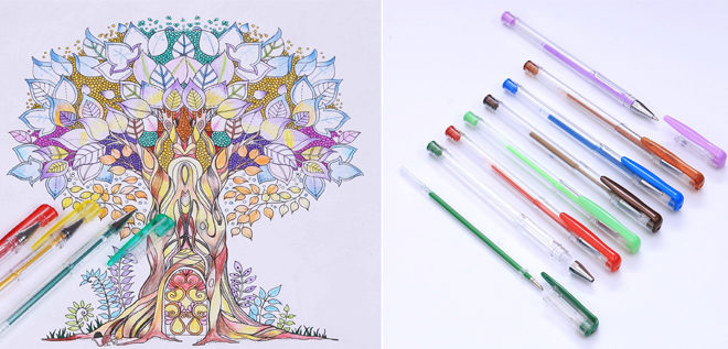 $8.99 (Reg $21) Lineon Gel Pens Set 100-Pack