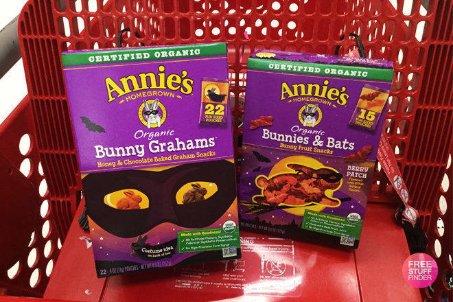 *HOT* As Low As $0.29 Annie's Snacks at Target (Load Now!)