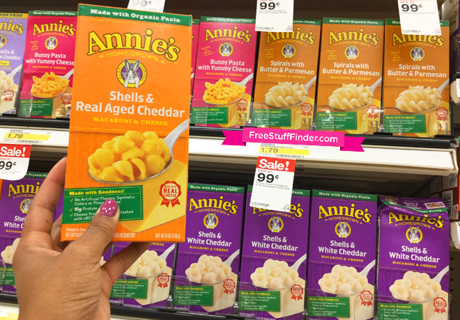 *HOT* $0.29 (Reg $1.79) Annie’s Homegrown Macaroni & Cheese at Target