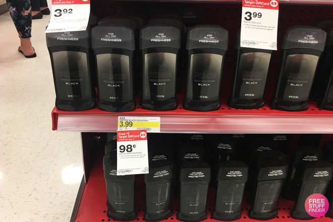 *HOT* Possible $0.23 (Reg $4) Axe Deodorant at Target