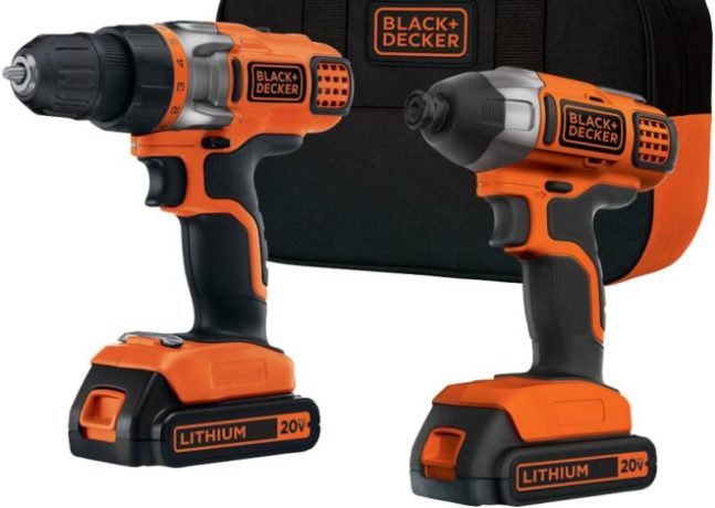 $59.99 (Reg $100) Black & Decker Drill/Driver Combo + FREE Shipping (Today Only!)