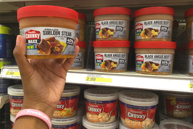 $1.09 (Reg $3) Campbell's Chucky Maxx Soup at Target (Load Now!)