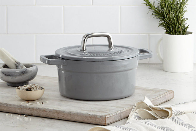 *HOT* $29.99 (Reg $100) Martha Stewart Cast Iron Casserole + FREE Shipping