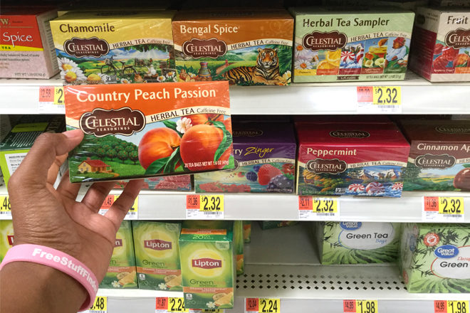 $0.32 (Reg $2.32) Celestial Seasonings Tea at Walmart