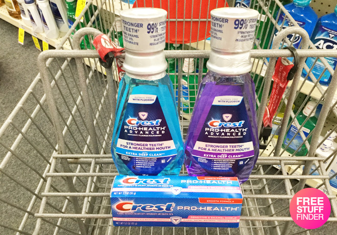 *NEW* $1.50 in Crest Mouthwash Coupons = $0.14 Per Bottle at CVS (Print Now!)