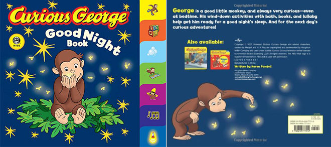 $2.52 (Reg $8) Curious George Good Night Board Book (Best Price!)
