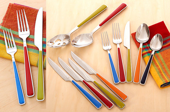 $55.99 (Reg $120) Fiesta 53-Piece Flatware Set + FREE Shipping (Today Only!)