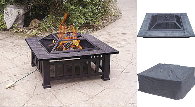 $33.37 (Reg $86) Fire Pit with Cover