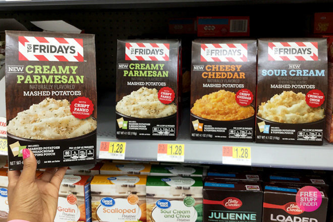 FREE T.G.I. Friday's Mashed Potatoes + $0.22 Moneymaker at Walmart