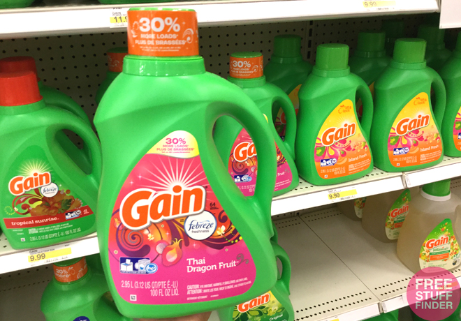 $3.99 (Reg $10) Gain Liquid Laundry Detergent at Target (Print Now!)