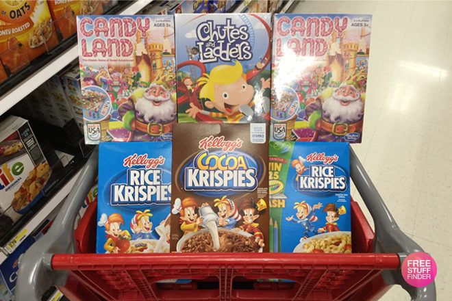 *HOT* $15.76 Hasbro Board Games & Kellogg’s Cereal at Target (Today Only!)