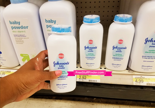 $1.92 (Reg $3) Johnson’s Baby Powder at Target (Print Now!)