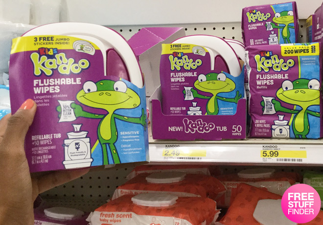 $1.49 Kandoo Wipes at Target (Print Now!)