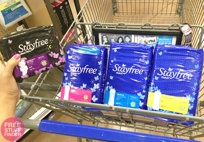 $0.87 (Reg $5) Stayfree Pads at Kroger (Print Now!)